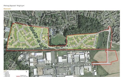 Parkway, Kings Lynn Site Plan
