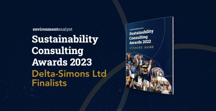 Delta-Simons Shortlisted For Environment Analyst Global Sustainability Consulting Award